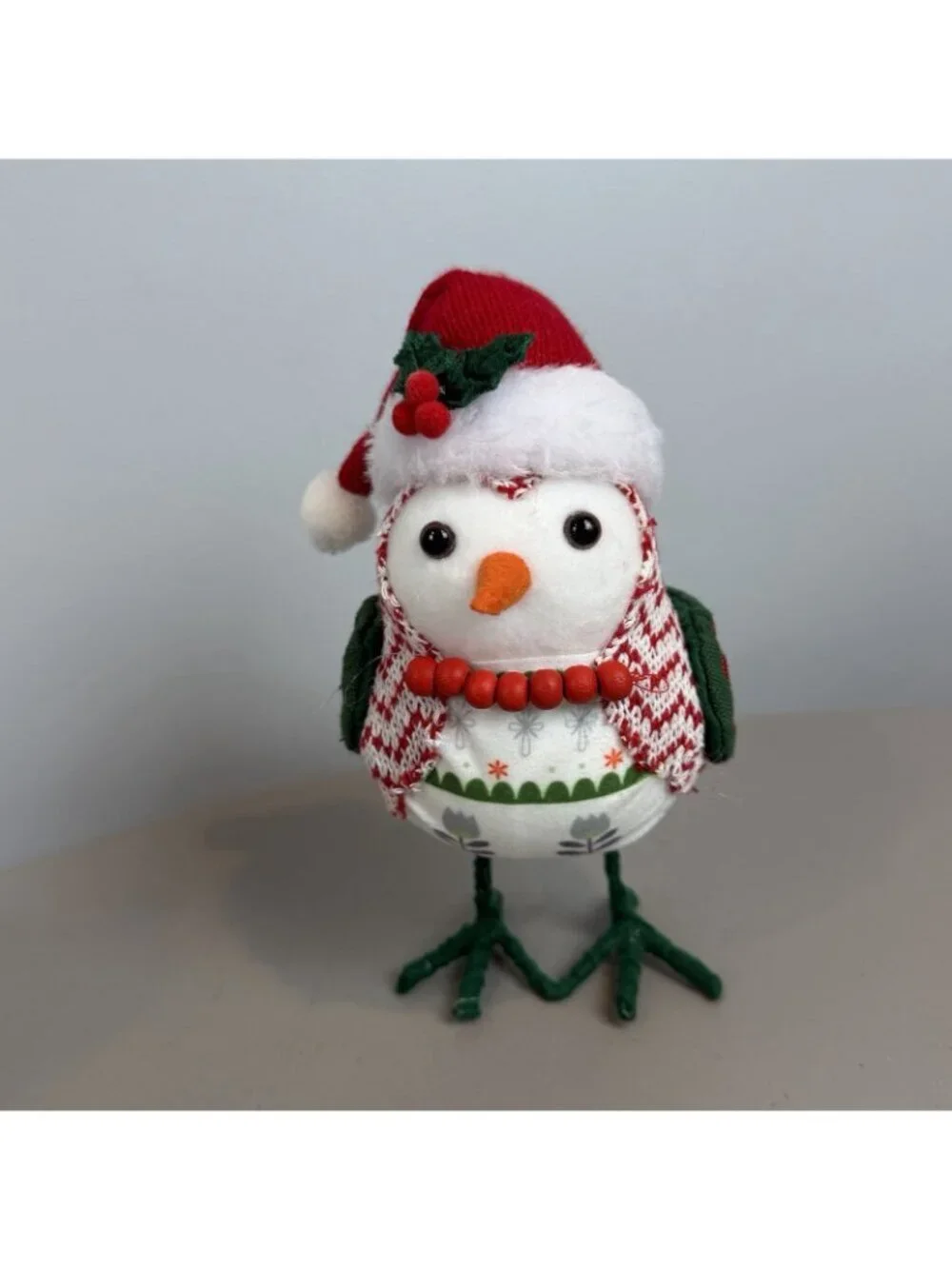 4 Felt Birds Christmas Winter Theme Featherly Sprtiz? Wondershop? Unknown Brand